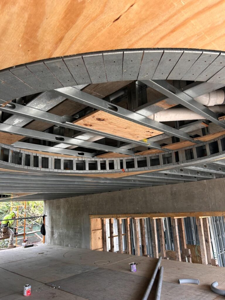 Exterior lighting of boathouse by Andrea D'Alessio