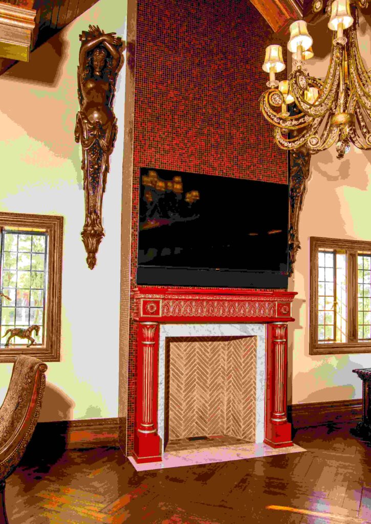 Custom garage door design by Andrea D'Alessio
